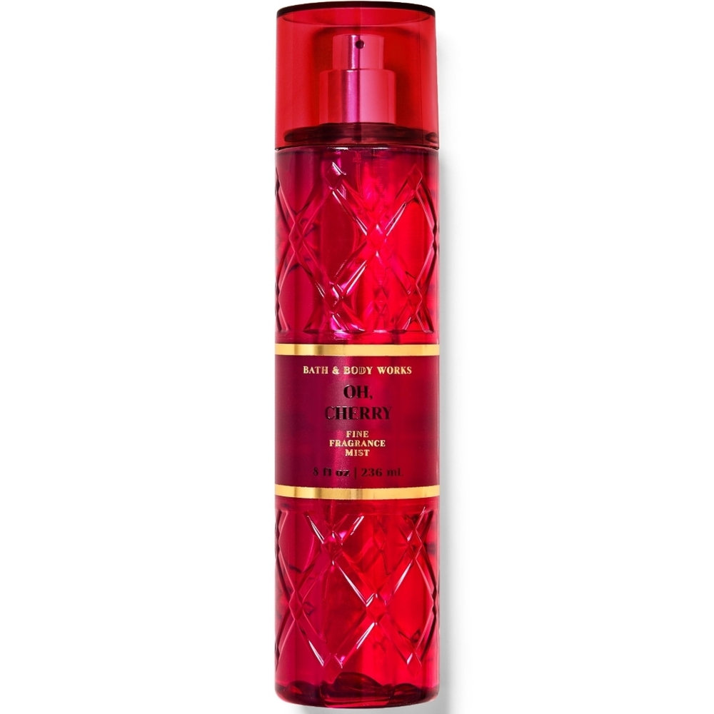 Bath & Body Works Oh, Cherry Fine Fragrance Body Mist 8oz NEW RARE